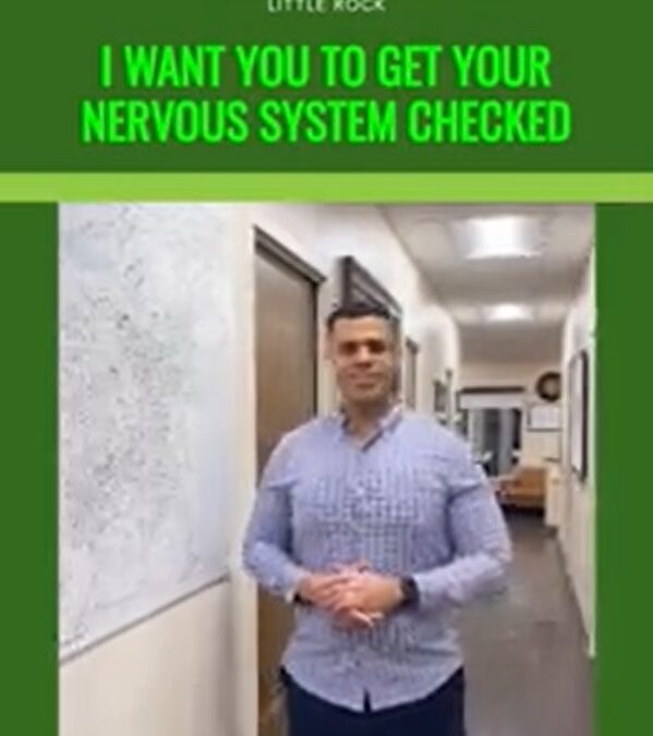 I Want You To Get Your Nervous System Checked